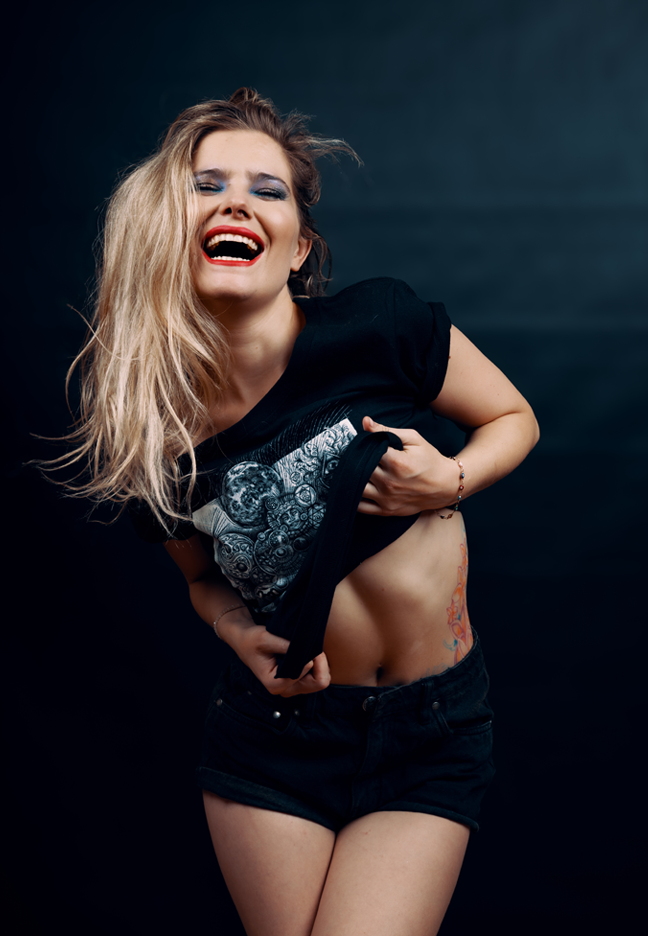 The THIRD EYE HAND - T-Shirt -Ladies (A4 Print)