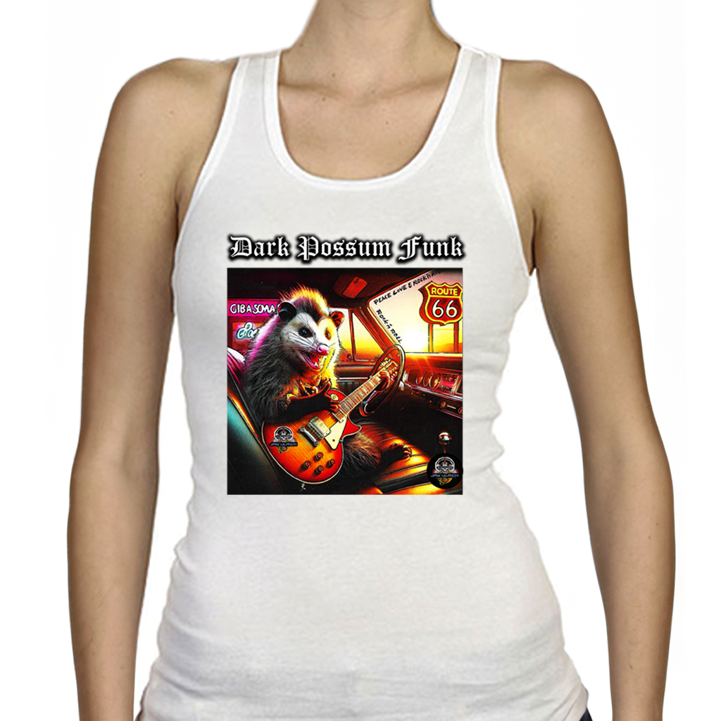 DARK POSSUM FUNK - Racerback - Ladies (A4 Print)