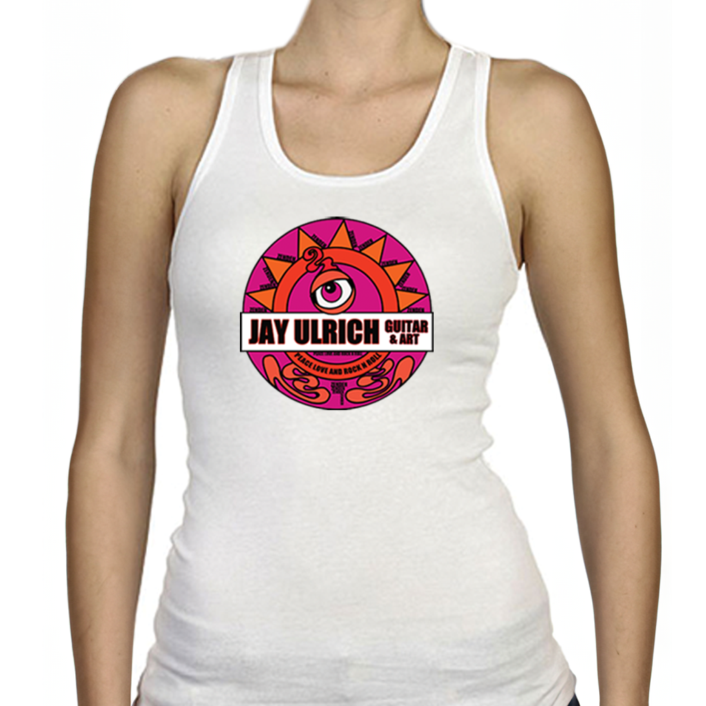 WATCHING EYE LOGO - Racerback - Ladies (A4 Print)