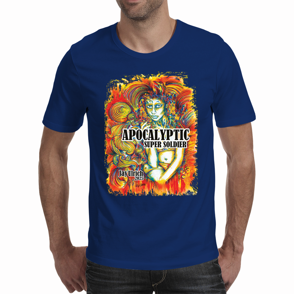 APOCALYPTIC SUPER SOLDIER - T-Shirt - Men's/ Unisex (A3 Print)