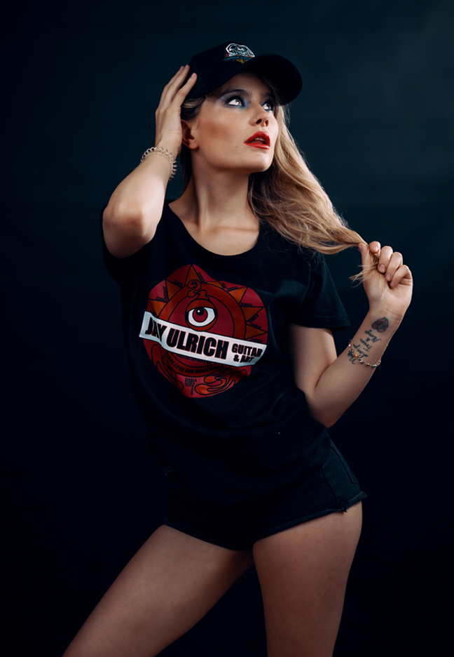 WATCHING EYE LOGO - T-Shirt - Ladies (A4 Print)