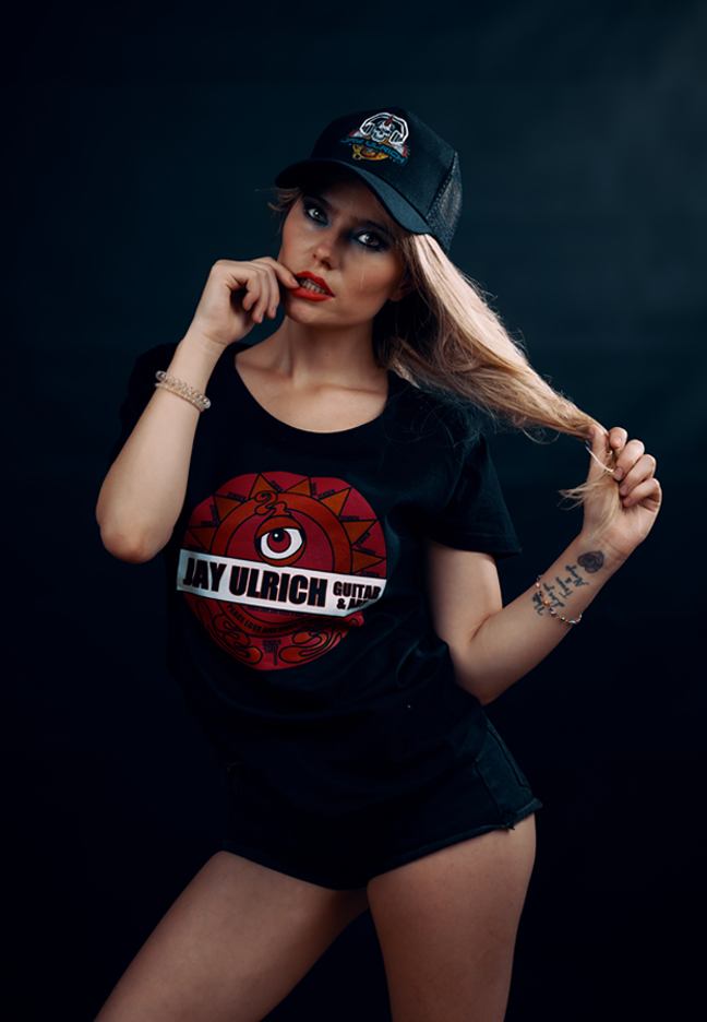 WATCHING EYE LOGO - T-Shirt - Ladies (A4 Print)