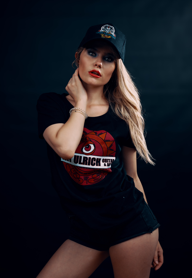 WATCHING EYE LOGO - T-Shirt - Ladies (A4 Print)