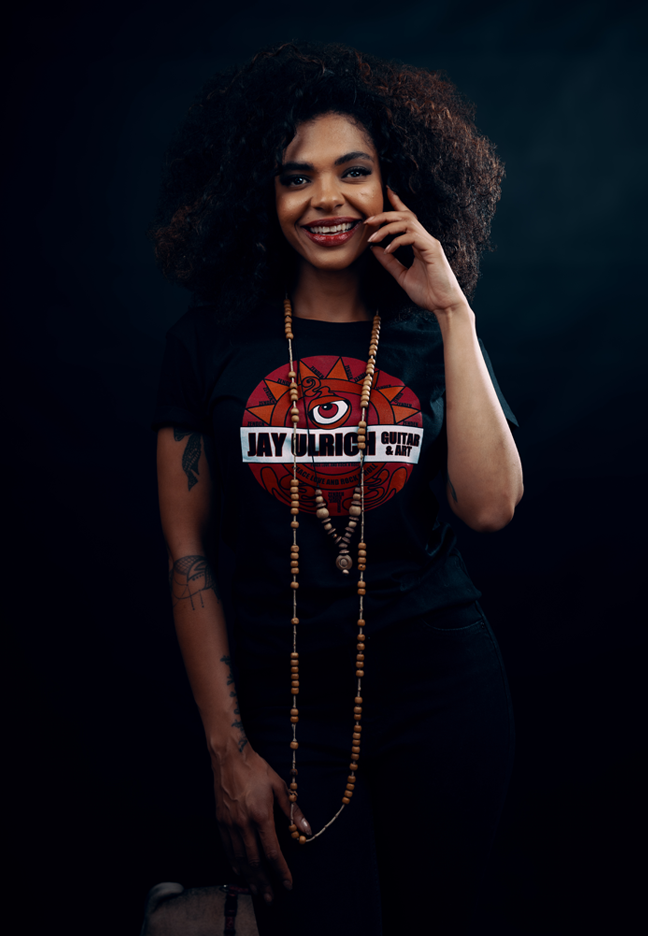 WATCHING EYE LOGO - T-Shirt - Ladies (A4 Print)