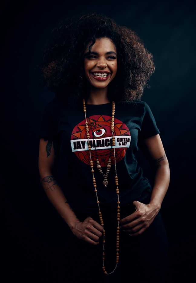 WATCHING EYE LOGO - T-Shirt - Ladies (A4 Print)