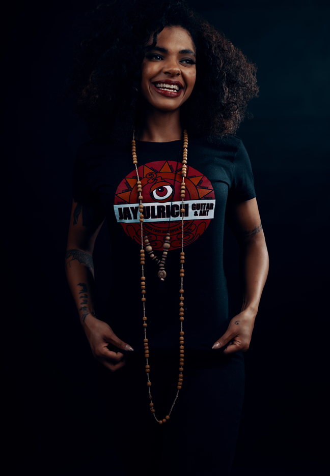 WATCHING EYE LOGO - T-Shirt - Ladies (A4 Print)