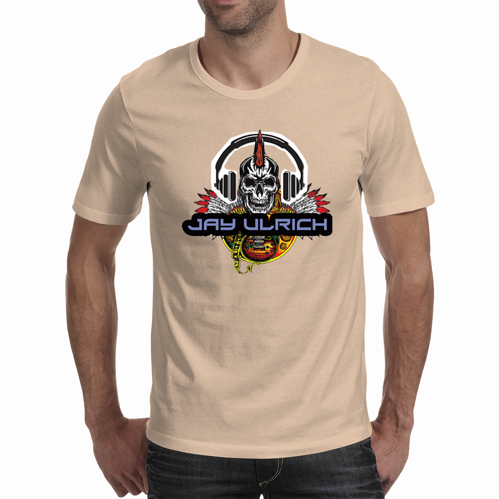 JAY ULRICH SKULL LOGO - T-Shirt - Men's/ Unisex (A3 Print)