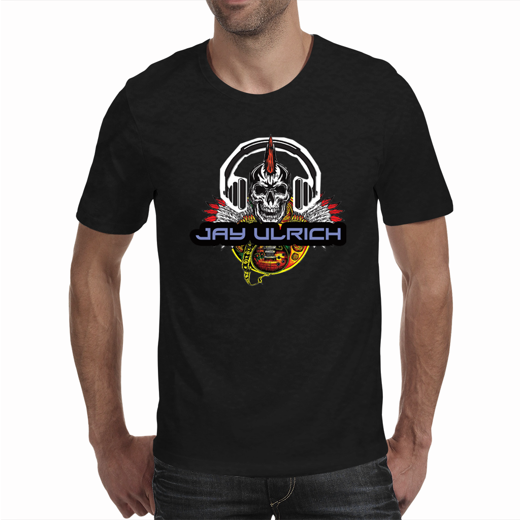 JAY ULRICH SKULL LOGO - T-Shirt - Men's/ Unisex (A3 Print)