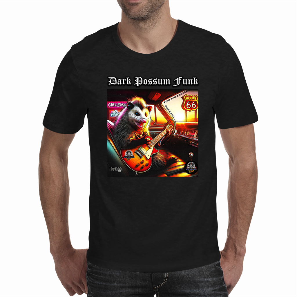 DARK POSSUM FUNK - T-Shirt - Men's/ Unisex (A3 Print)