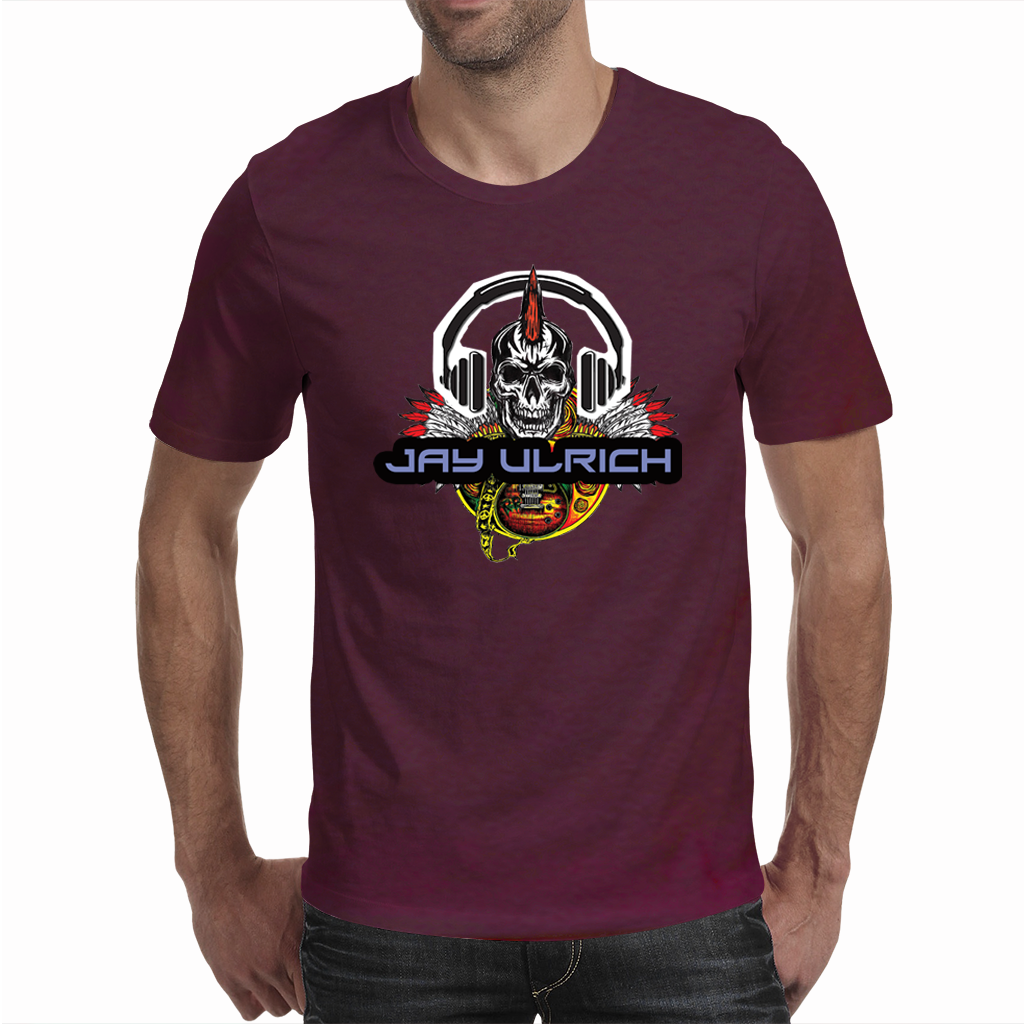 JAY ULRICH SKULL LOGO - T-Shirt - Men's/ Unisex (A3 Print)