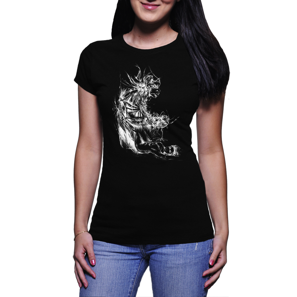 ECTOPLASM - T-Shirt - Ladies (A4 Print)