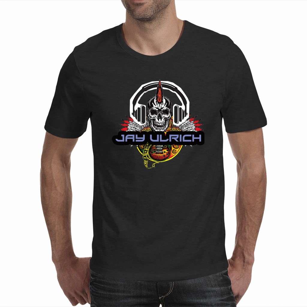 JAY ULRICH SKULL LOGO - T-Shirt - Men's/ Unisex (A3 Print)