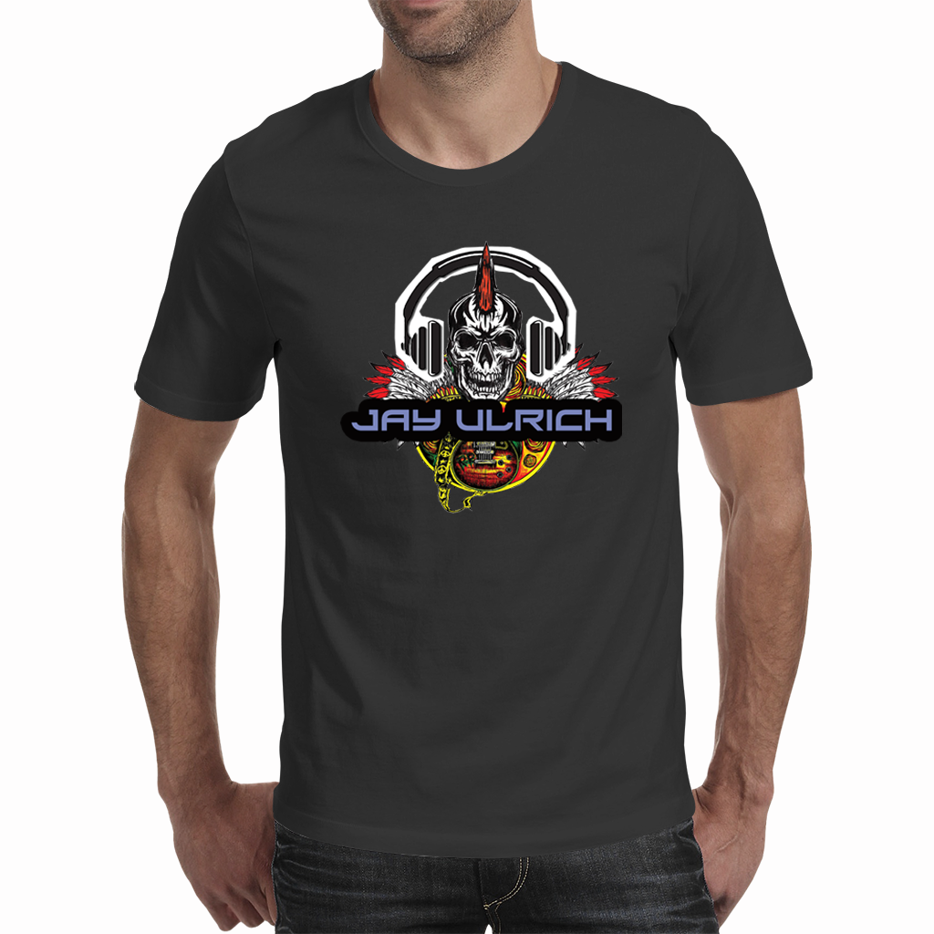 JAY ULRICH SKULL LOGO - T-Shirt - Men's/ Unisex (A3 Print)