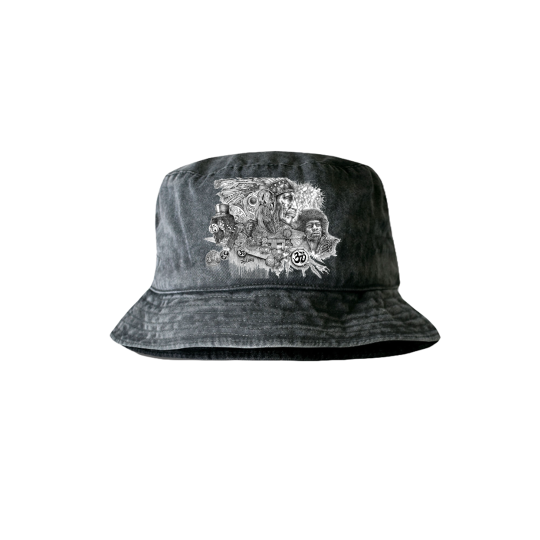 WASHED BUCKET HAT