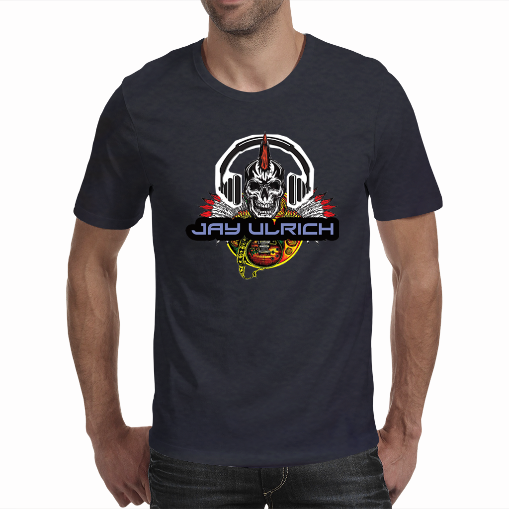 JAY ULRICH SKULL LOGO - T-Shirt - Men's/ Unisex (A3 Print)