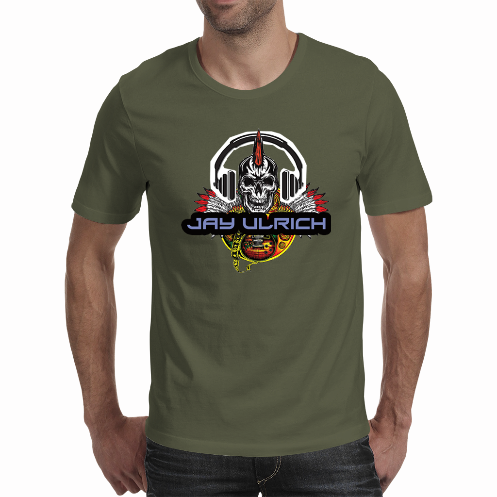 JAY ULRICH SKULL LOGO - T-Shirt - Men's/ Unisex (A3 Print)