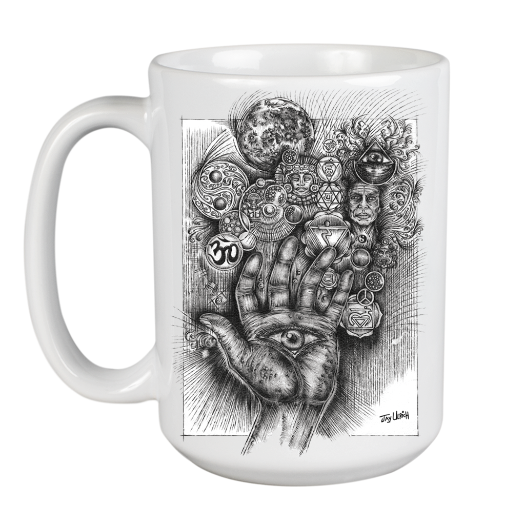 THE THIRD EYE HAND - CERAMIC MUG (Options Available)