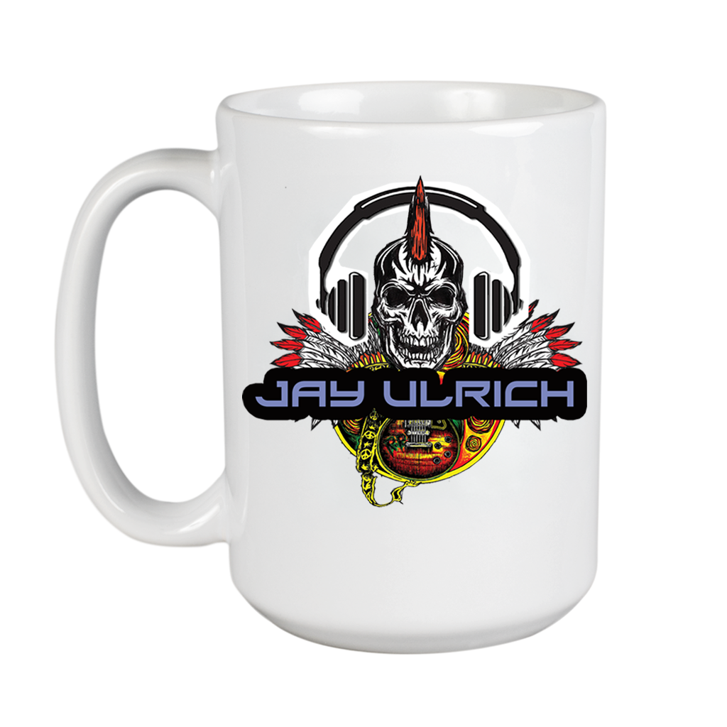 Jay Ulrich SKULL LOGO - CERAMIC MUG (Options Available)