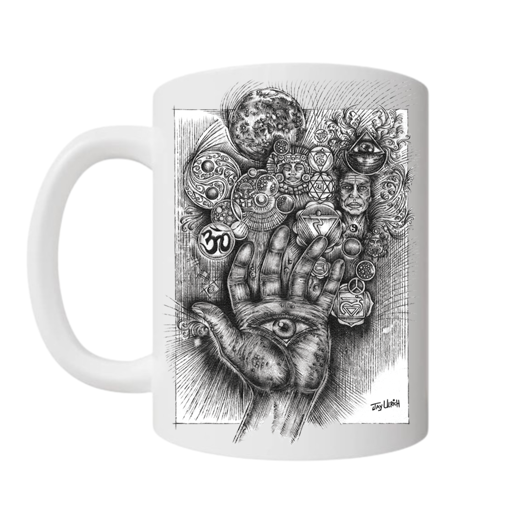 THE THIRD EYE HAND - CERAMIC MUG (Options Available)