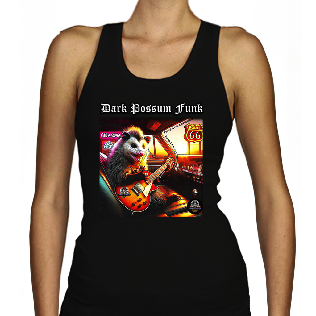DARK POSSUM FUNK - Racerback - Ladies (A4 Print)