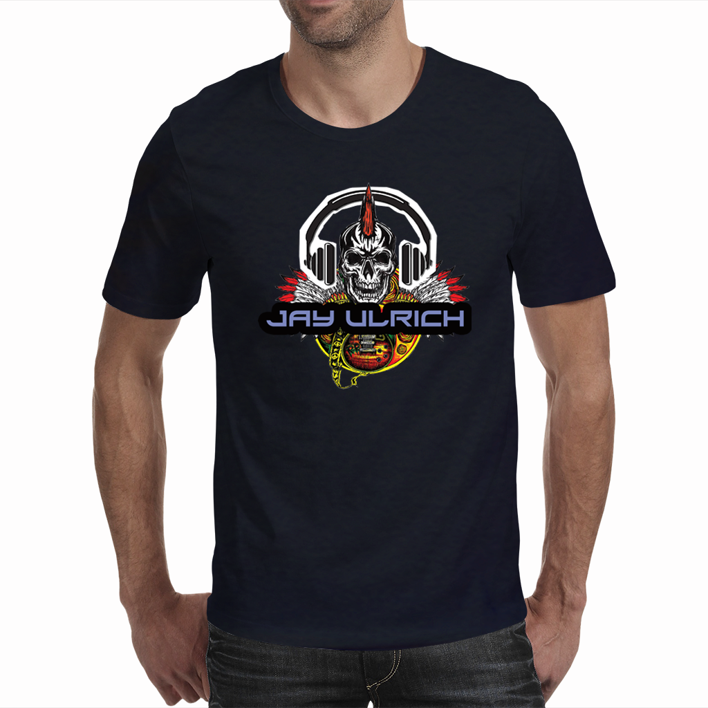 JAY ULRICH SKULL LOGO - T-Shirt - Men's/ Unisex (A3 Print)