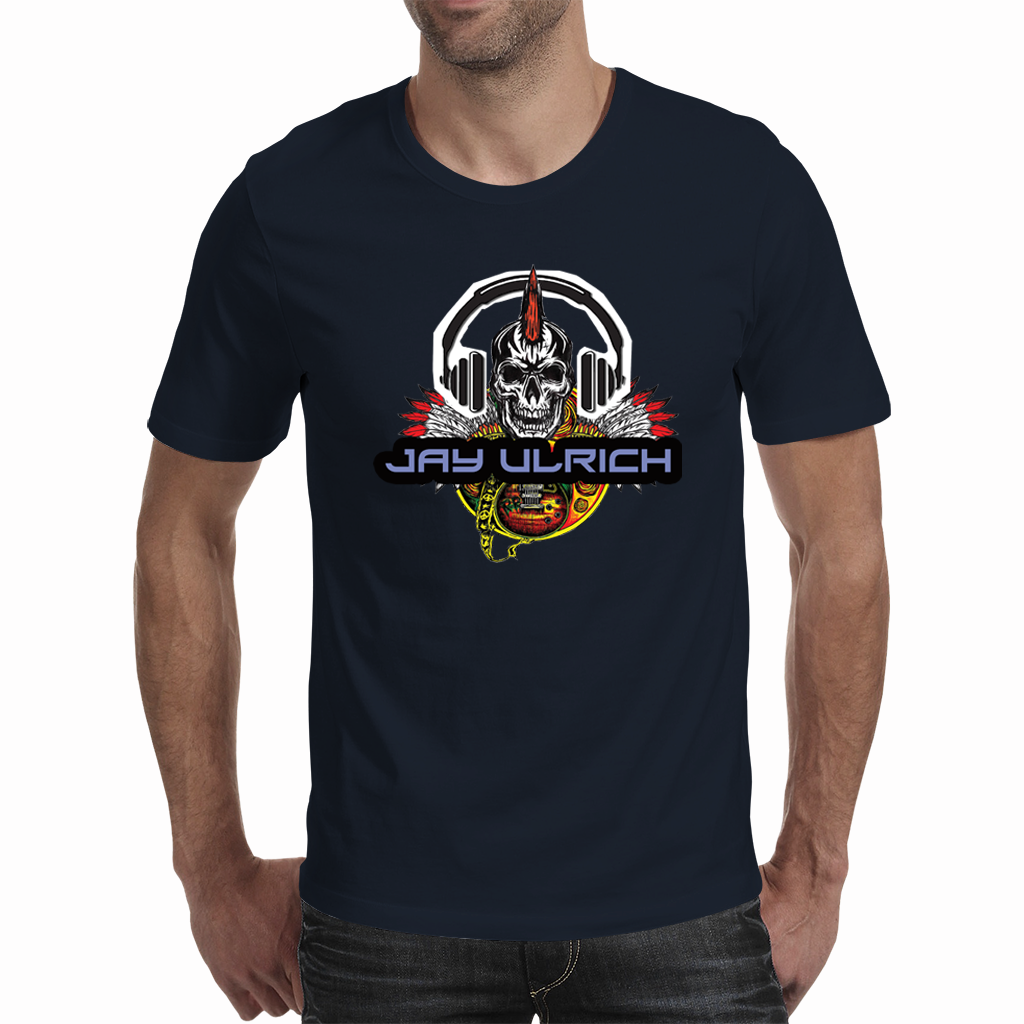 JAY ULRICH SKULL LOGO - T-Shirt - Men's/ Unisex (A3 Print)