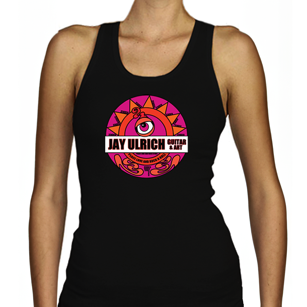 WATCHING EYE LOGO - Racerback - Ladies (A4 Print)