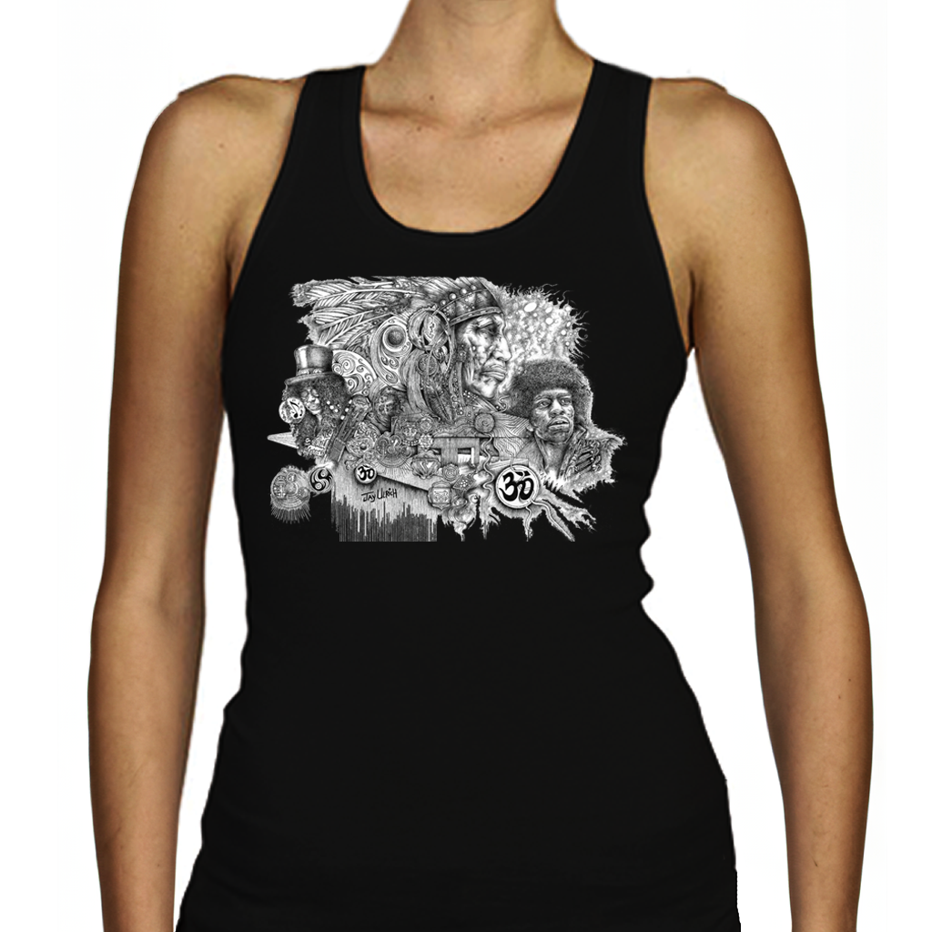 CREATIVE SOUL - Racerback - Ladies (A4 Print)