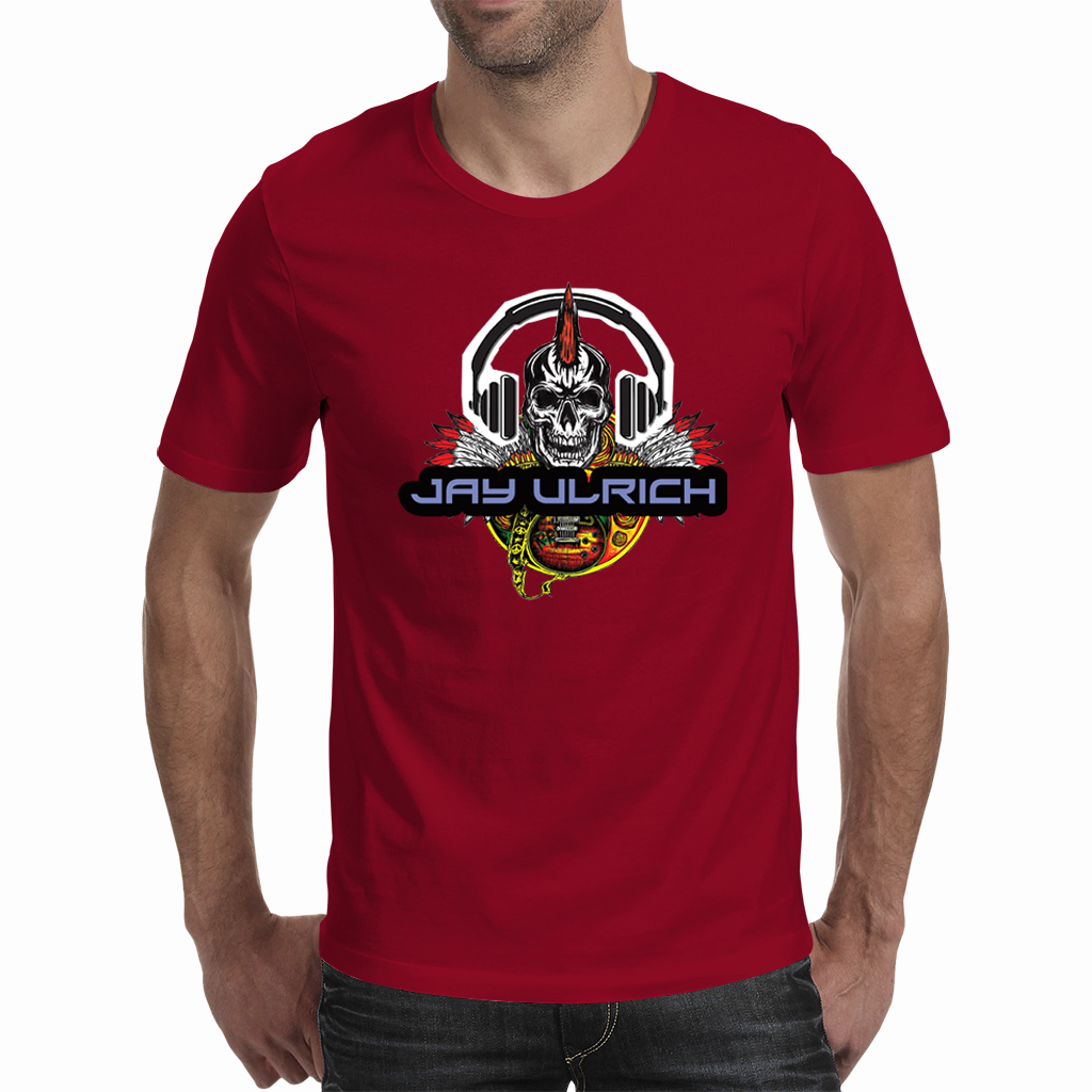 JAY ULRICH SKULL LOGO - T-Shirt - Men's/ Unisex (A3 Print)