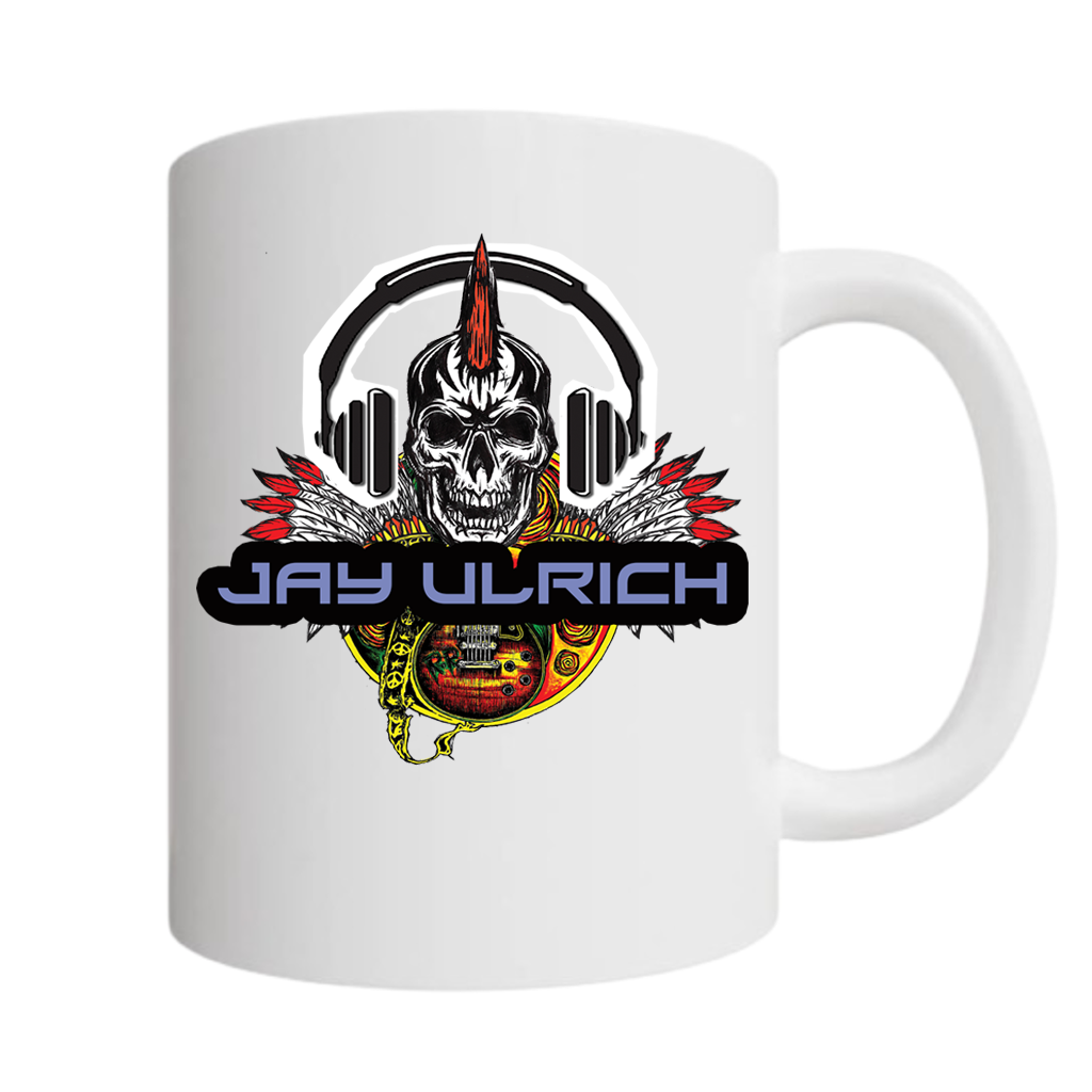 Jay Ulrich SKULL LOGO - CERAMIC MUG (Options Available)