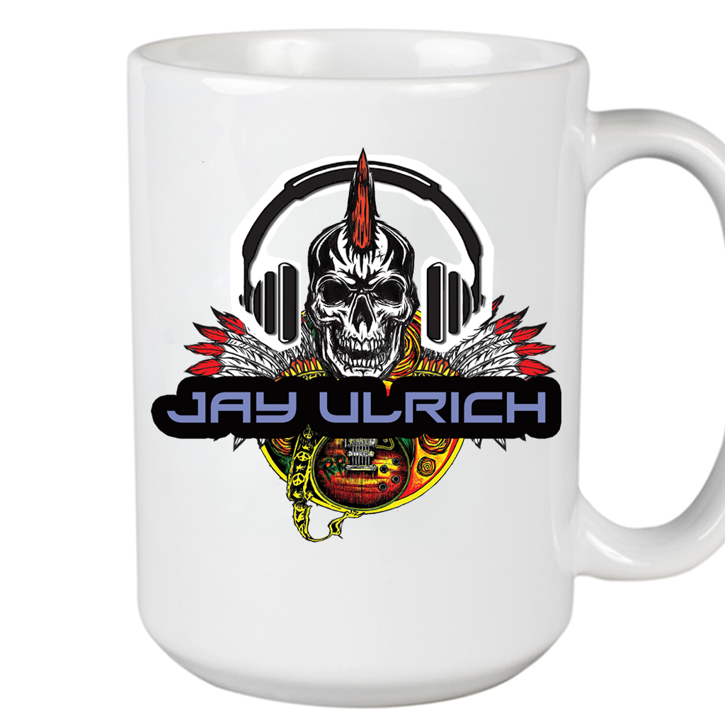 Jay Ulrich SKULL LOGO - CERAMIC MUG (Options Available)