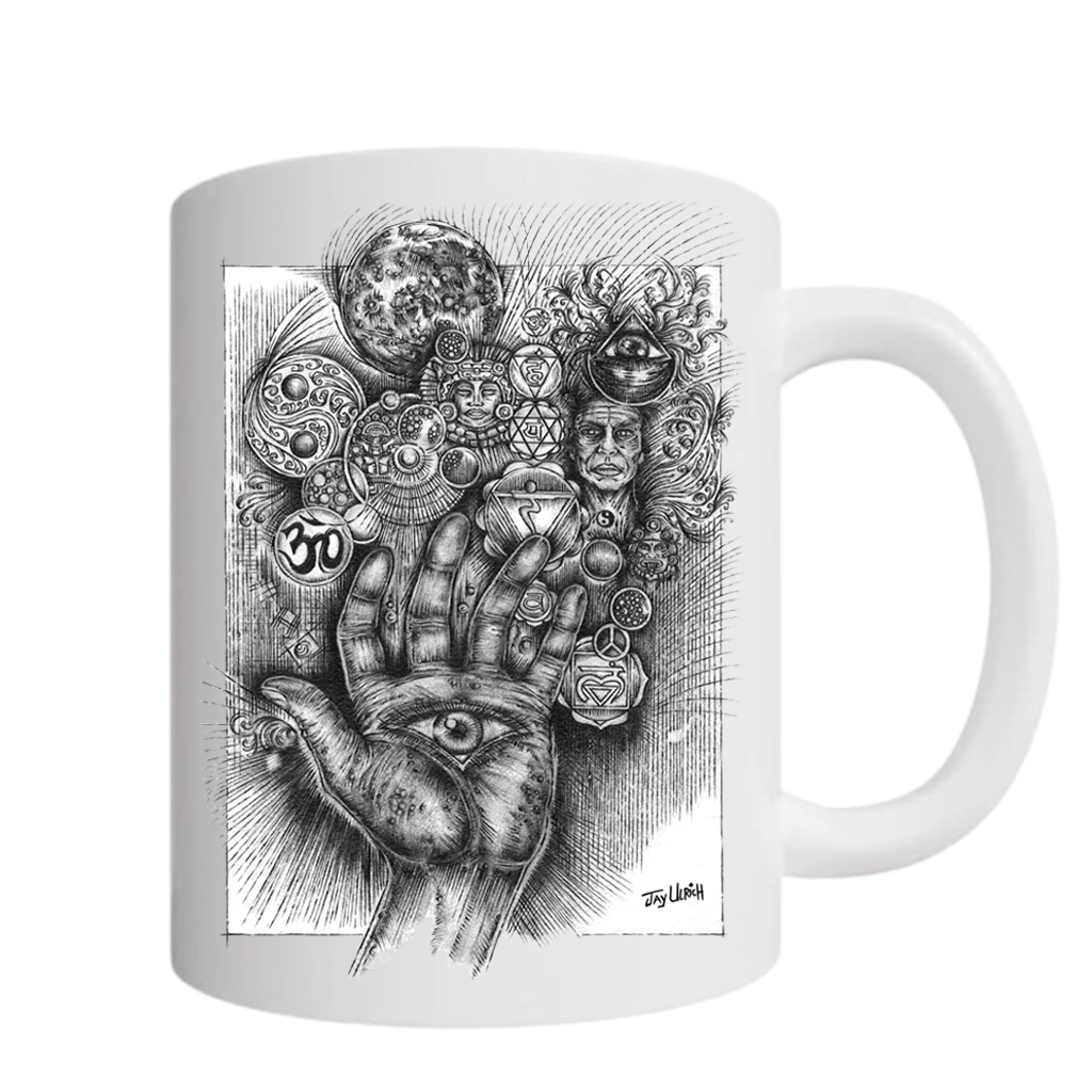 THE THIRD EYE HAND - CERAMIC MUG (Options Available)