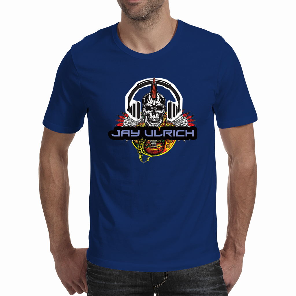 JAY ULRICH SKULL LOGO - T-Shirt - Men's/ Unisex (A3 Print)