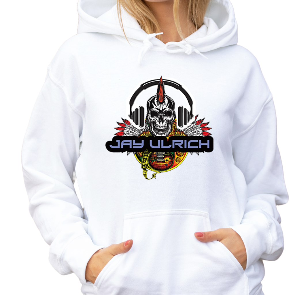 Jay Ulrich SKULL LOGO - Hoodie - Men's/ Unisex (A4 Print)